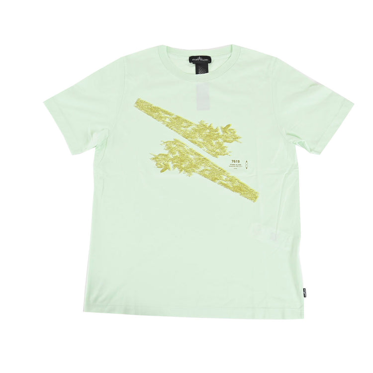 STONE ISLAND T-shirt SHADOW PROJECT 76192012B V2052 Green 2022SS Men's 