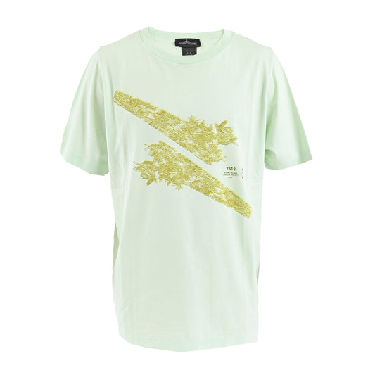 STONE ISLAND T-shirt SHADOW PROJECT 76192012B V2052 Green 2022SS Men's 