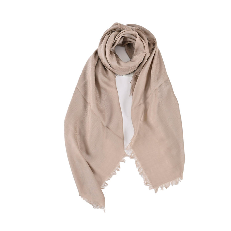 GUCCI Scarf 387563 3G646 9700 Beige Spring/Summer 2022 Men's/Women's 