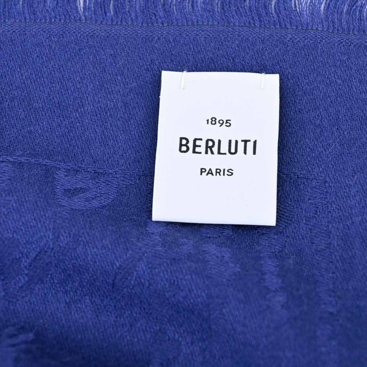 BERLUTI Scarf 239981 T22SJ111SBFSN72 Navy Spring/Summer 2022 Men's 