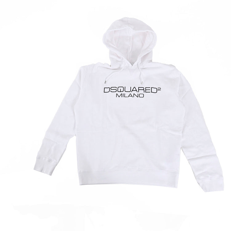 Dsquared DSQUARED2 Hoodie S74GU0546 S25305 100 100 White Spring/Summer 2022 Men's 