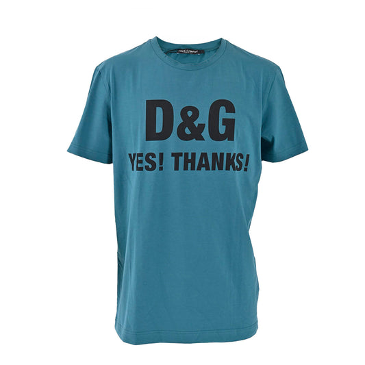 Dolce &amp; Gabbana T-shirt G8JX7TG7WVU1 S9013 Green 2022SS Men's 