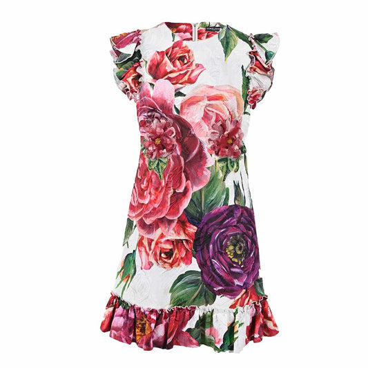 Dolce &amp; Gabbana DOLCE&amp;GABBANA Sleeveless Dress F69W2ZGDJ191 HAR40 Multi Women's 