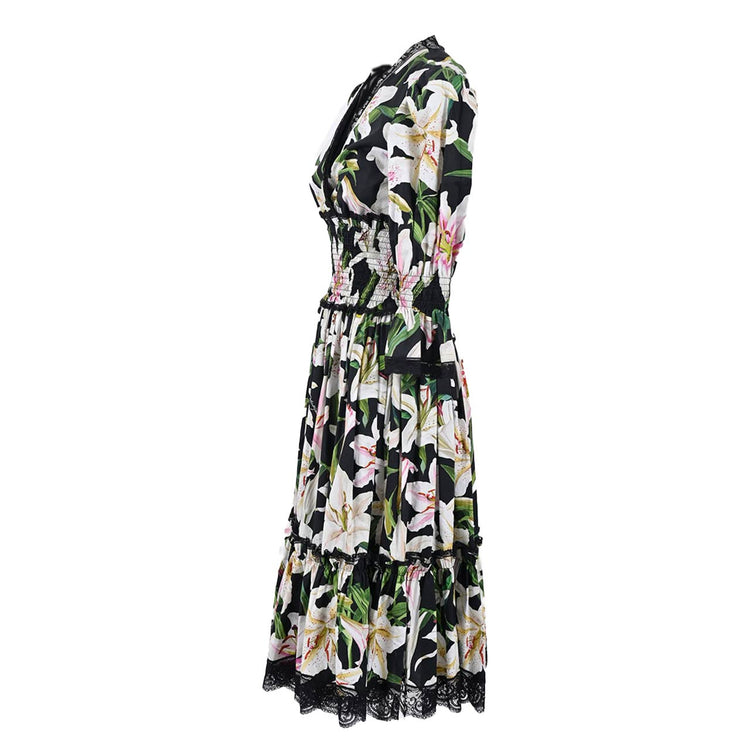 Dolce &amp; Gabbana DOLCE&amp;GABBANA Dress F6E6PTHS5EO1 HNKK8 Multi Women's 