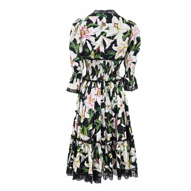 Dolce &amp; Gabbana DOLCE&amp;GABBANA Dress F6E6PTHS5EO1 HNKK8 Multi Women's 