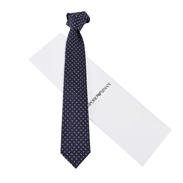 EMPORIO ARMANI Necktie PH004 00036 Navy 2022AW Men's 