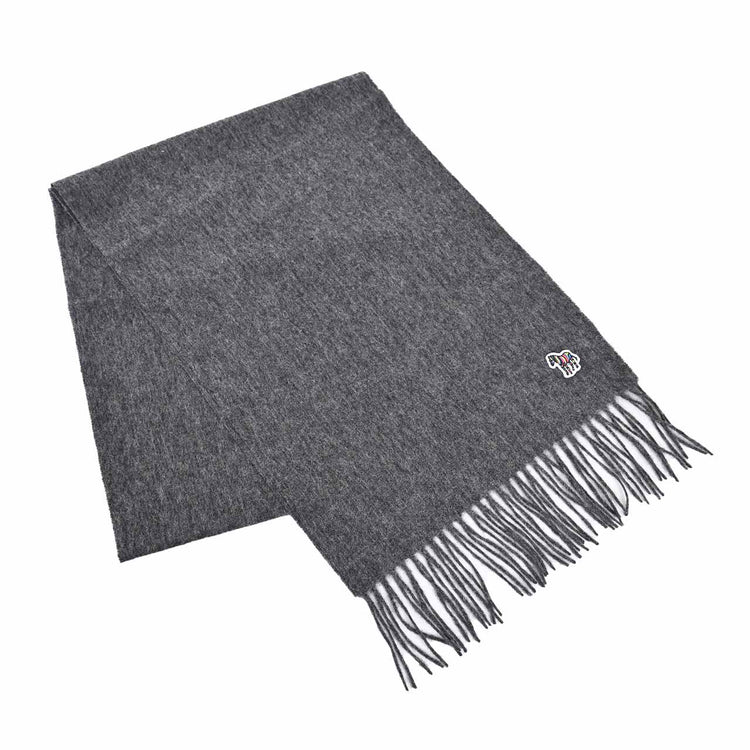 PS Paul Smith Muffler MEN SCARF PS ZEBRA M2A150KJZEBRA 76 Grey 2022AW Men's [SALE] 