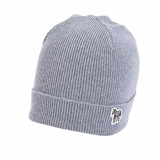 PS Paul Smith Cap MEN BEANIE ZEBRA M2A582EAV250 76 Grey 2022AW Men's 