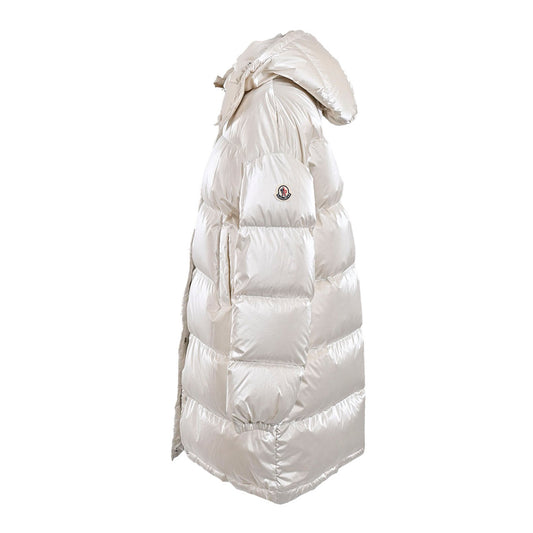 モンクレール MONCLER ロングコート 1C000 76 53A3H 034 ホワイト レディース 【ラスト1点 3サイズ】