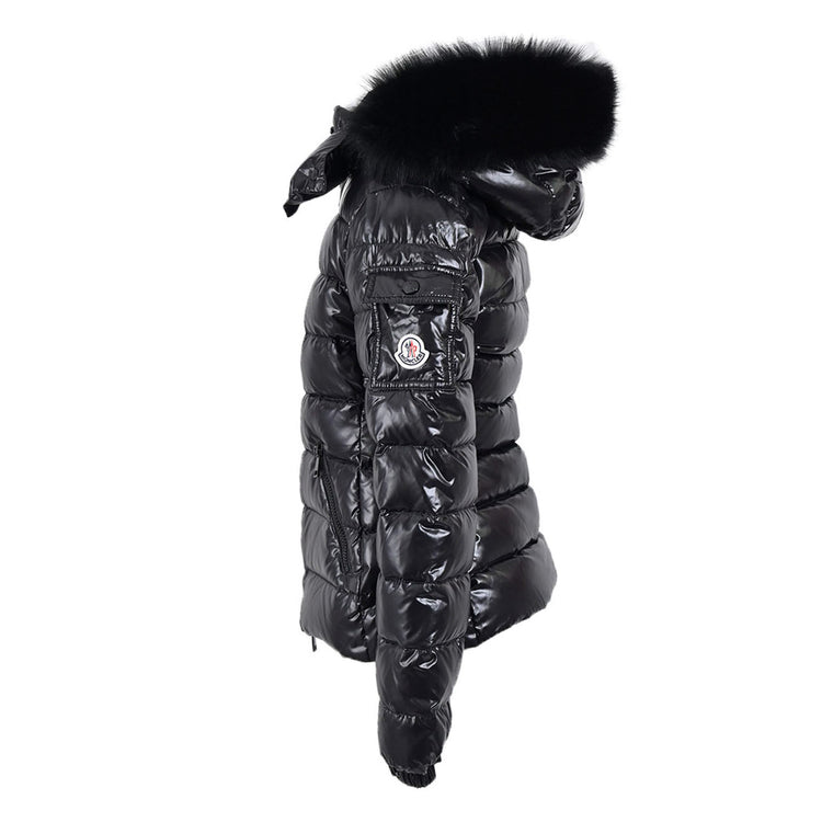 モンクレール MONCLER ダウンジャケット BADYFUR D2 093 4685825 68950 999 ブラック 2022AW レディース