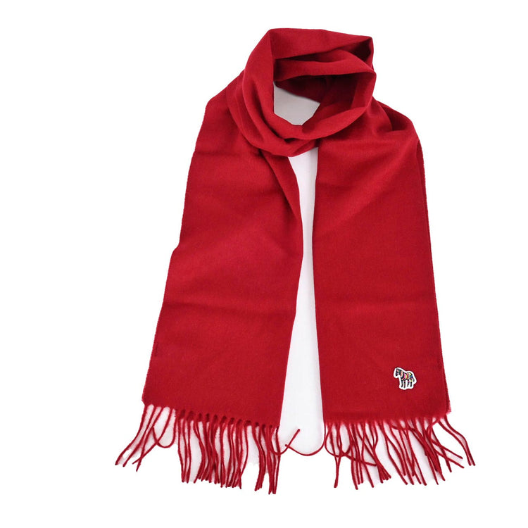 PS Paul Smith MEN SCARF PS ZEBRA M2A150KJZEBRA 25 Red 2022 Autumn/Winter Men's [SALE] 