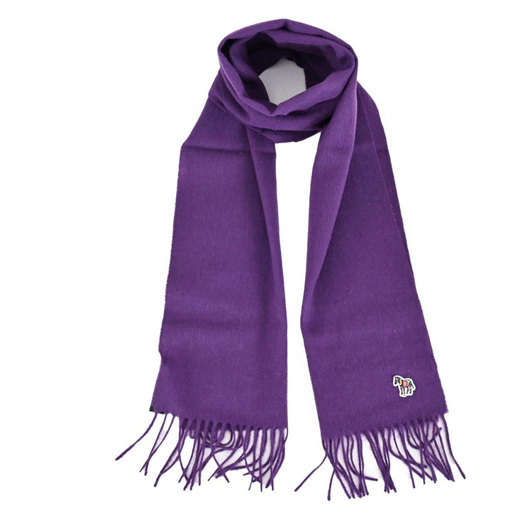 PS Paul Smith MEN SCARF PS ZEBRA M2A150KJZEBRA 59 Purple 2022 Autumn/Winter Men's [SALE] 