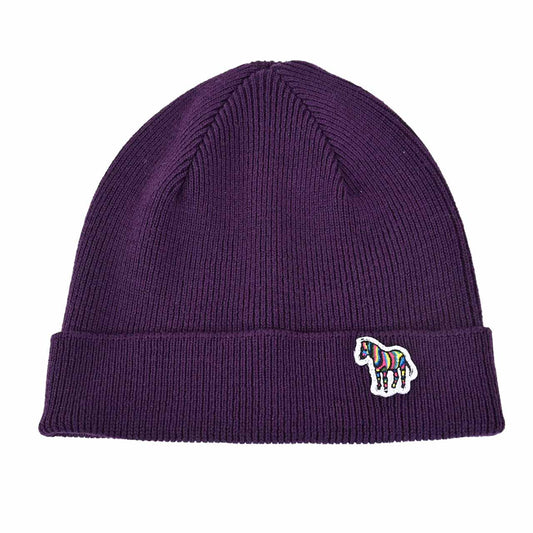 PS Paul Smith Cap MEN BEANIE ZEBRA M2A383MKJZEBRA 59 Purple 2022 Fall/Winter Men's 