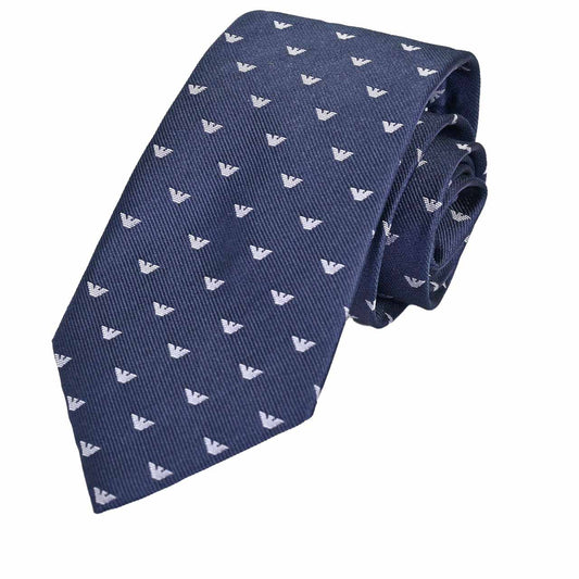 EMPORIO ARMANI Tie 2R642 00135 Navy 2022AW Men's 