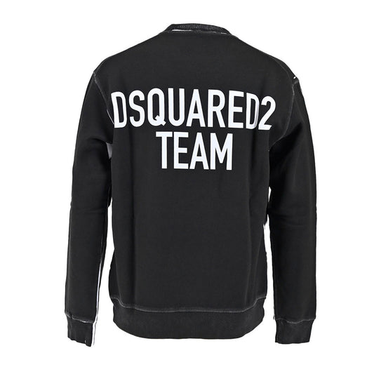 ディースクエアード DSQUARED2 トレーナー S74GU0518 S25042 900 ブラック メンズ 【ラスト1点 XLサイズ】 プレゼント ギフト