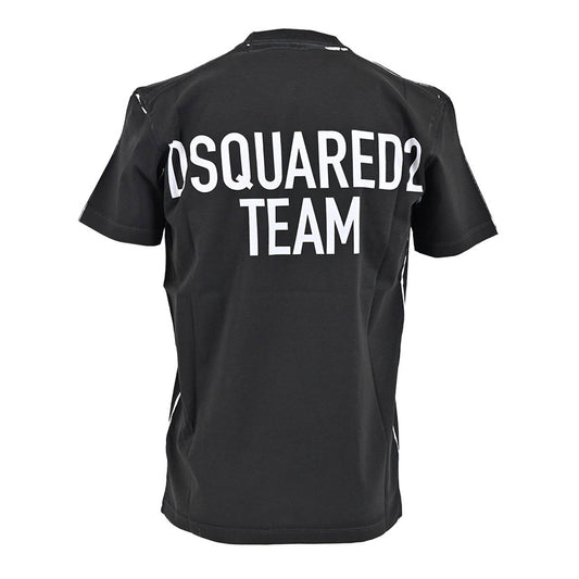 DSQUARED2 T 卹 S74GD0853 S23009 900 黑色男式