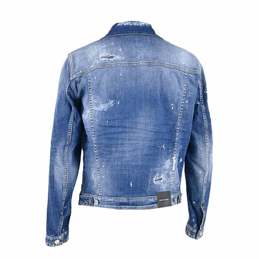 Dsquared DSQUARED2 Denim Jacket S74AM1174 S30342 470 Blue Men's