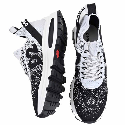 ディースクエアード DSQUARED2 スニーカー Run Ds2 Lace-Up SNM0211 59206261 M2656 ホワイト 2023SS メンズ  プレゼント ギフト