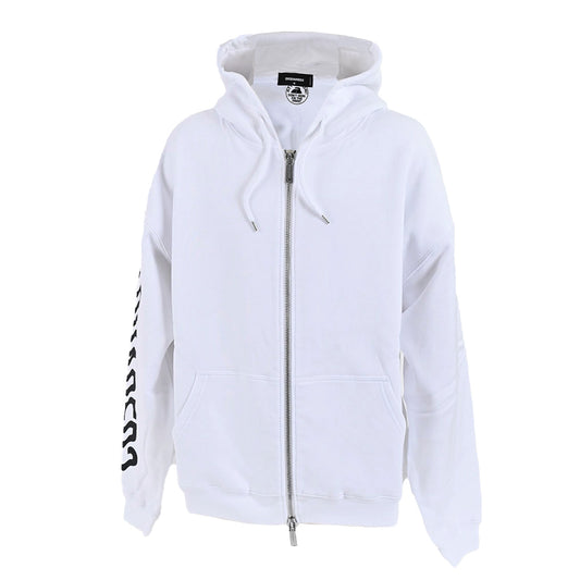 DSQUARED2 Zip-up Hoodie D2 Zip Herca Hoodie S74HG0139 S25516 100 White 2023SS Men's [SALE] 