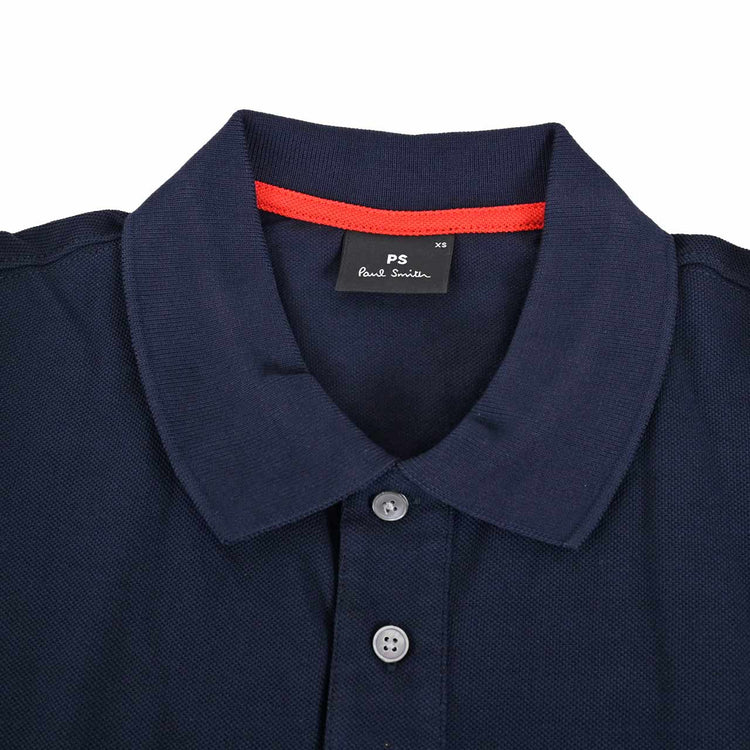 PS Paul Smith Polo Shirt M2R 183K AZEBRA 49 Navy 2022AW Men's [SALE] 