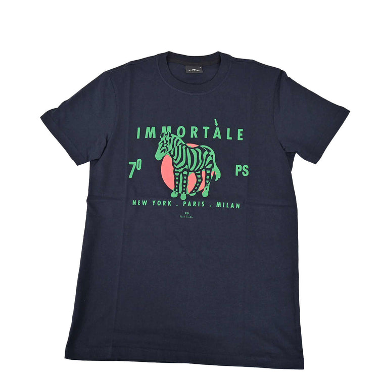 ピーエス ポールスミス PS Paul Smith Tシャツ M2R 010R JP3431 49 ネイビー メンズ プレゼント ギフト