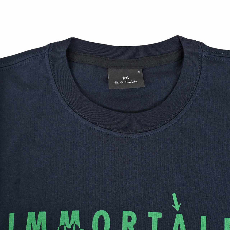 PS Paul Smith T-shirt M2R 010R JP3431 49 Navy 2022AW Men's [SALE] 