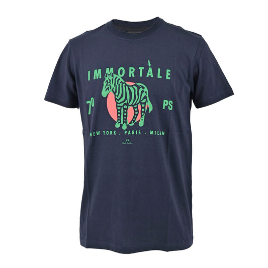 ピーエス　ポール・スミス PS Paul Smith Tシャツ M2R 010R JP3431 49 ネイビー 2022AW メンズ 【SALE】