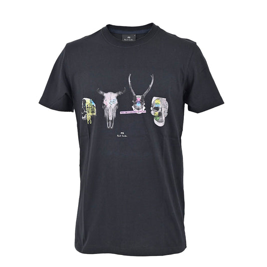 PS Paul Smith T-shirt M2R 010R JP3433 79 Black 2022AW Men's [SALE] 