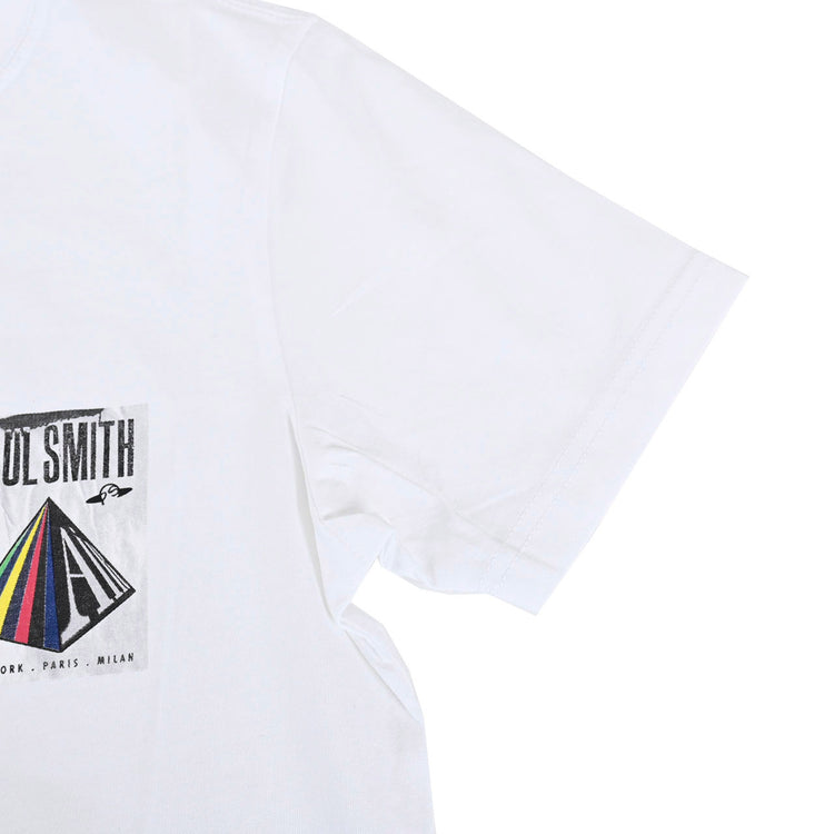 ピーエス　ポール・スミス PS Paul Smith Tシャツ M2R 010R JP3434 01 ホワイト 2022AW メンズ 【SALE】