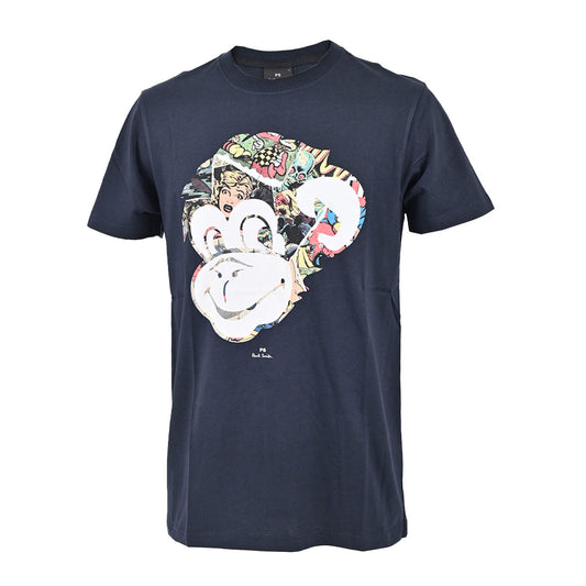 PS Paul Smith T-shirt M2R 010R JP3436 49 Navy 2022AW Men's [SALE] 