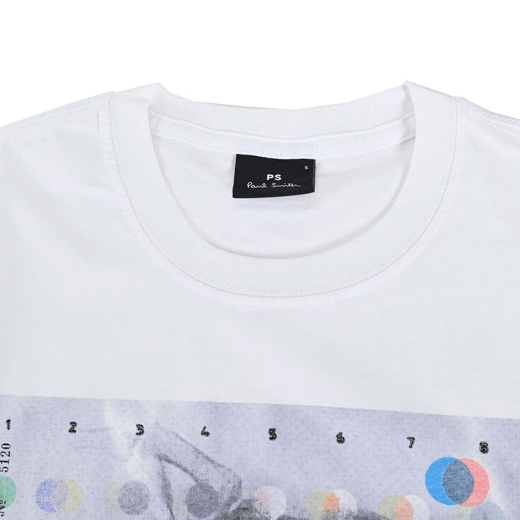 ピーエス　ポール・スミス PS Paul Smith Tシャツ M2R 010R JP3446 01 ホワイト 2022AW メンズ 【SALE】