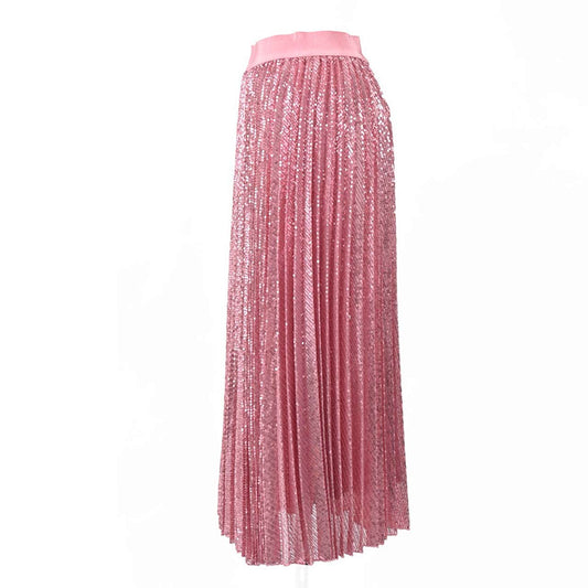 WEEKEND MAX MARA Pleated Skirt FALESIA 577101376 3 Pink 2023 Spring/Summer New Arrivals Women's [SALE] 