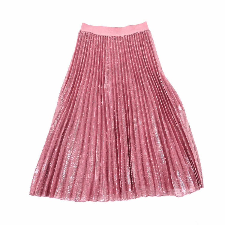 WEEKEND MAX MARA Pleated Skirt FALESIA 577101376 3 Pink 2023 Spring/Summer New Arrivals Women's [SALE] 