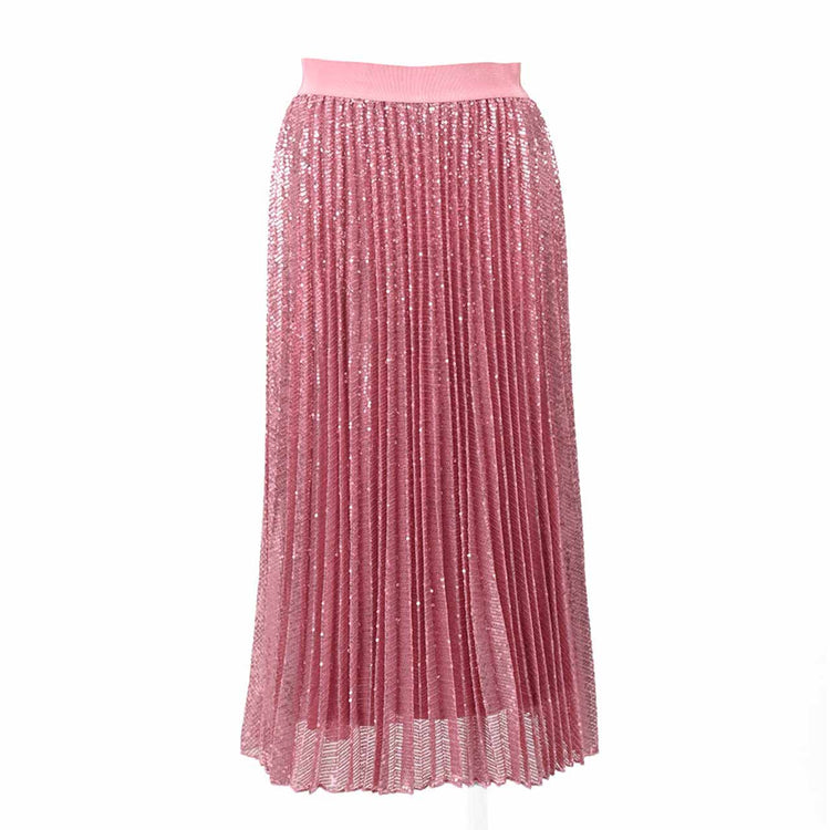 WEEKEND MAX MARA Pleated Skirt FALESIA 577101376 3 Pink 2023 Spring/Summer New Arrivals Women's [SALE] 