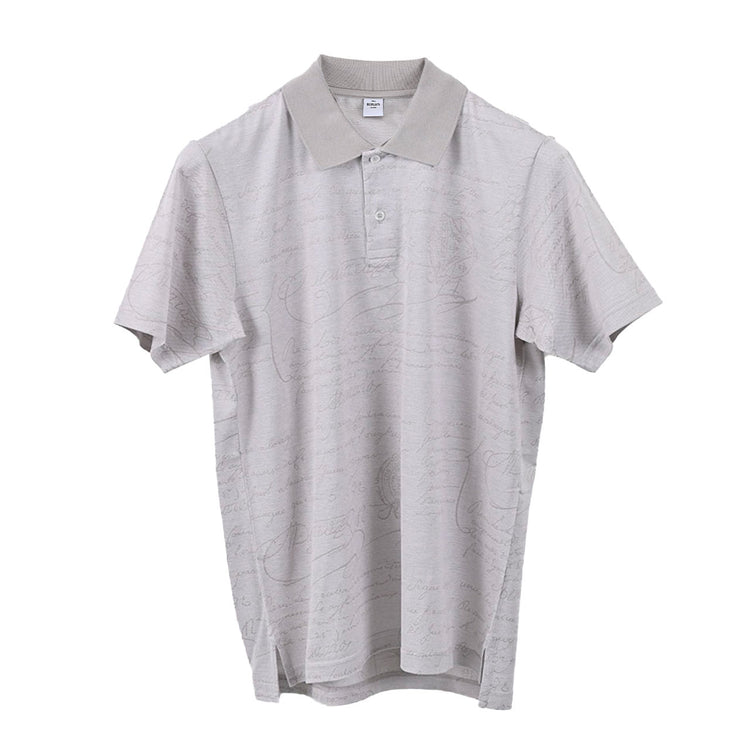 BERLUTI Polo Shirt R24JPS63 002 P39 Grey 2023SS Men's 