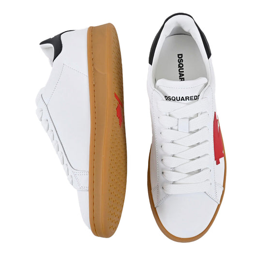 DSQUARED2 Sneakers Boxer Lace-Up SNM0174 01500443 M2199 White 2023SS Men's [SALE] 