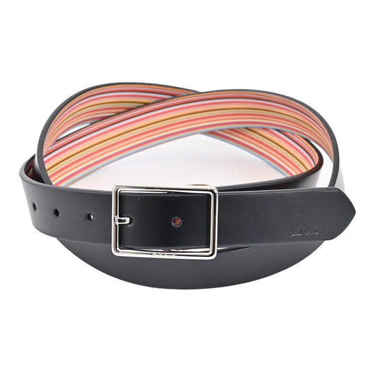 Paul Smith PAUL SMITH 皮帶男士皮帶 C2F REVRSBLE M1A 5152 CC2FMU 92A 黑色 2023SS 男士