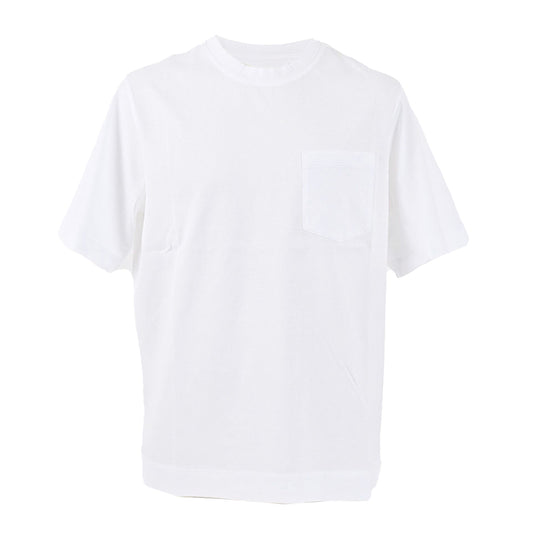 チルコロ CIRCOLO 1901 Tシャツ CN3881 MERCERIZZATO ホワイト 2023SS メンズ 【ラスト1点 ＸＸＬサイズ】 プレゼント ギフト