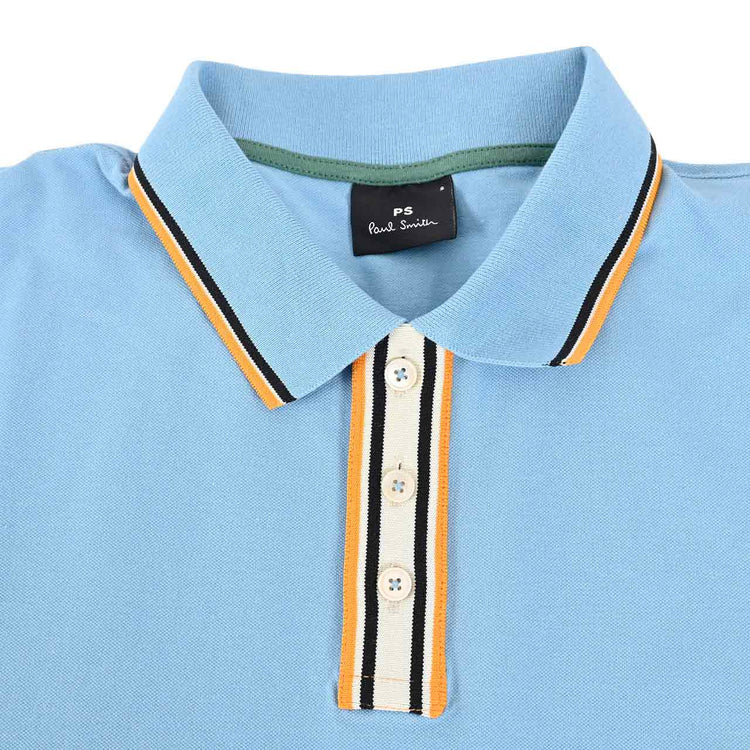 PS Paul Smith Polo Shirt REG FIT POLO M2R 066Y K21511 40 Blue 2023SS Men's [SALE] 