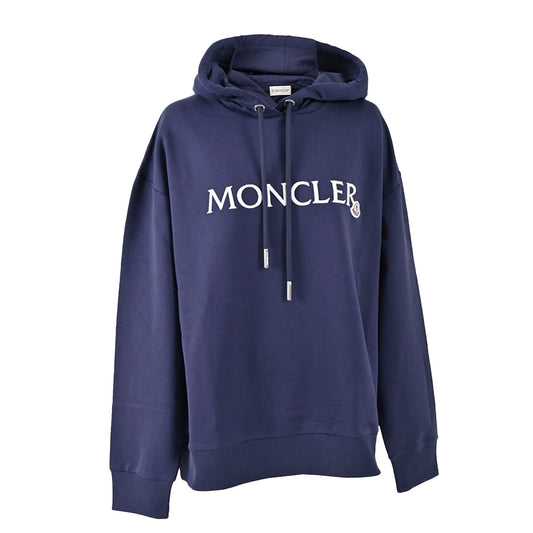 モンクレール MONCLER パーカー 8G000 16 899TR 76H ブルー 2023SS レディース 【ラスト1点 XLサイズ】