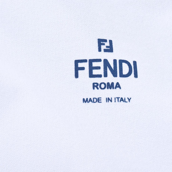 フェンディ FENDI パーカー FY1193 AN22 F0QR0 ホワイト 2023SS メンズ