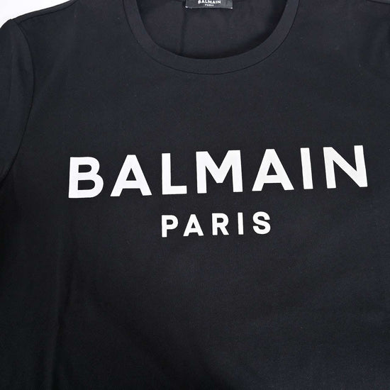 バルマン BALMAIN Tシャツ AH1EF000 BB29 EAC ブラック 2023SS メンズ 【SALE】