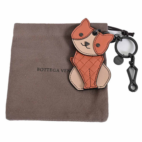 ボッテガ ヴェネタ BOTTEGA VENETA キーリング 猫 523450 V005X 6469 ...