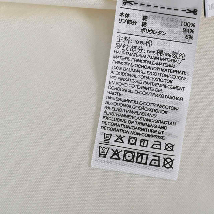 ワイスリー Y-3 クルーネック長袖Ｔシャツ IA1421 ホワイト メンズ 【ラスト1点 ＸＸＬサイズ】 プレゼント ギフト