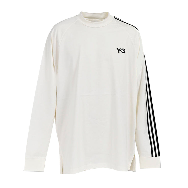 ワイスリー Y-3 クルーネック長袖Ｔシャツ IA1421 ホワイト メンズ 【ラスト1点 ＸＸＬサイズ】 プレゼント ギフト