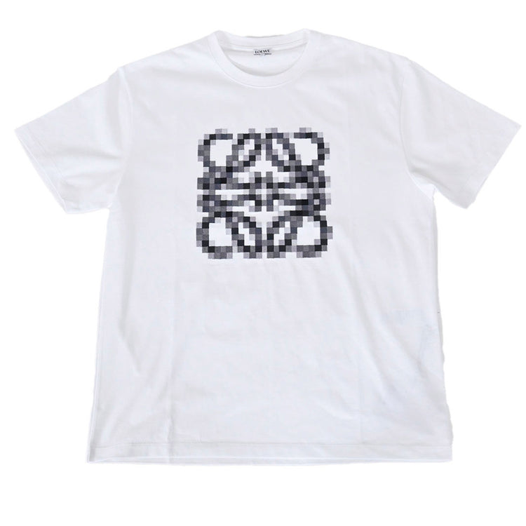 ロエベ LOEWE Tシャツ PIXELISED TEE-SHIRT H526Y22XAD 2100 ホワイト