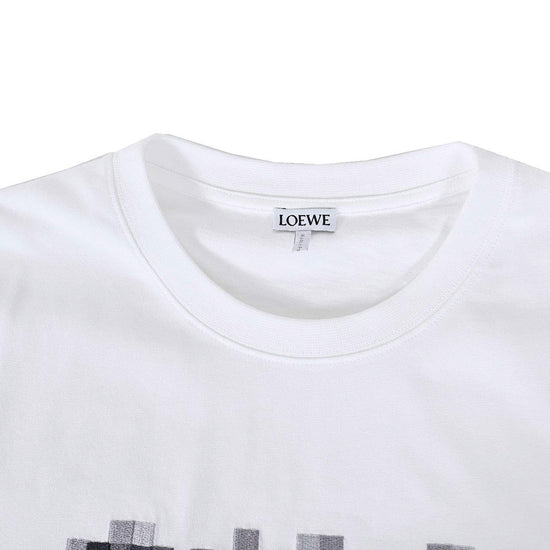 ロエベ LOEWE Tシャツ PIXELISED TEE-SHIRT H526Y22XAD 2100 ホワイト