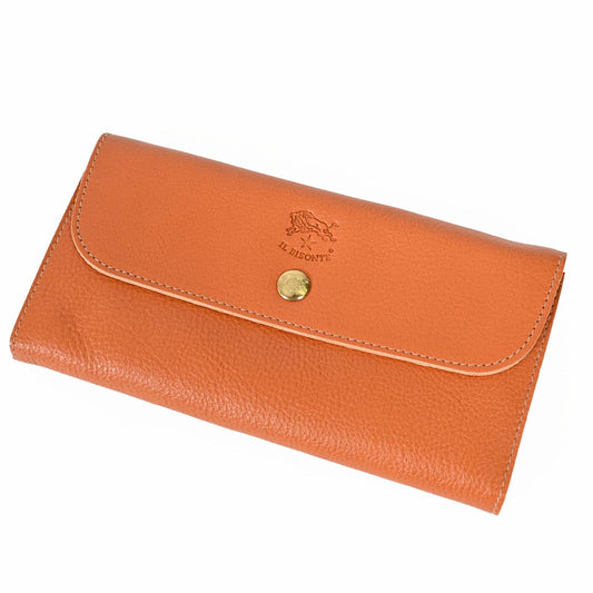 IL BISONTE Long Wallet SCW020 PV0005 101 Brown 2023AW Women's [SALE] 