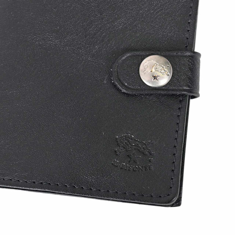 IL BISONTE Folding Wallet SBW015 PV0005 110 Black 2023AW Women's [SALE] 