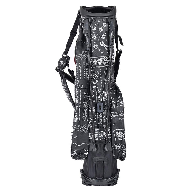 G FORE Golf Bag BANDANA KILLER LUXE G4AS23A23 ONYX Black 2023AW Men's [SALE] 